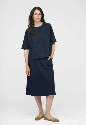 HALO - A-snit nederdel - dark navy