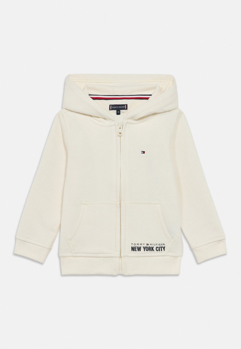 Tommy Hilfiger Sweater met rits crème