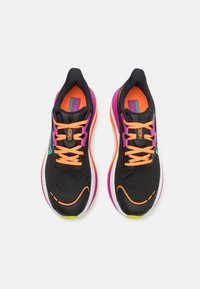 HOKA SKYWARD X - Chaussures de running sur route - black/electric aqua