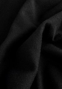 REGULAR FIT SHORT SLEEVE - Bluză polo - black