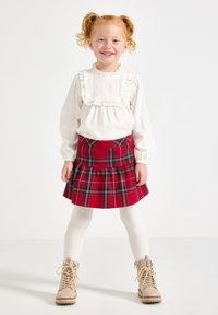 Lindex A-linjekjol - dark dusty red