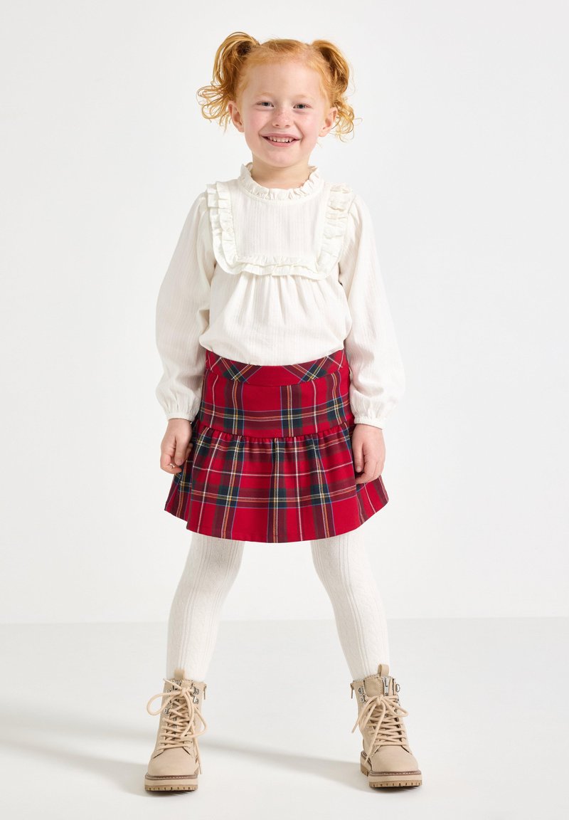 Lindex A-linjekjol - dark dusty red