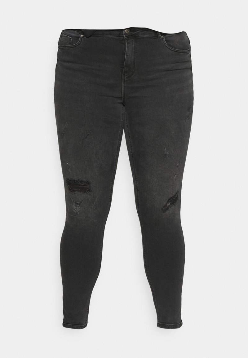 ONLY Carmakoma Jeans Skinny Fit zwart