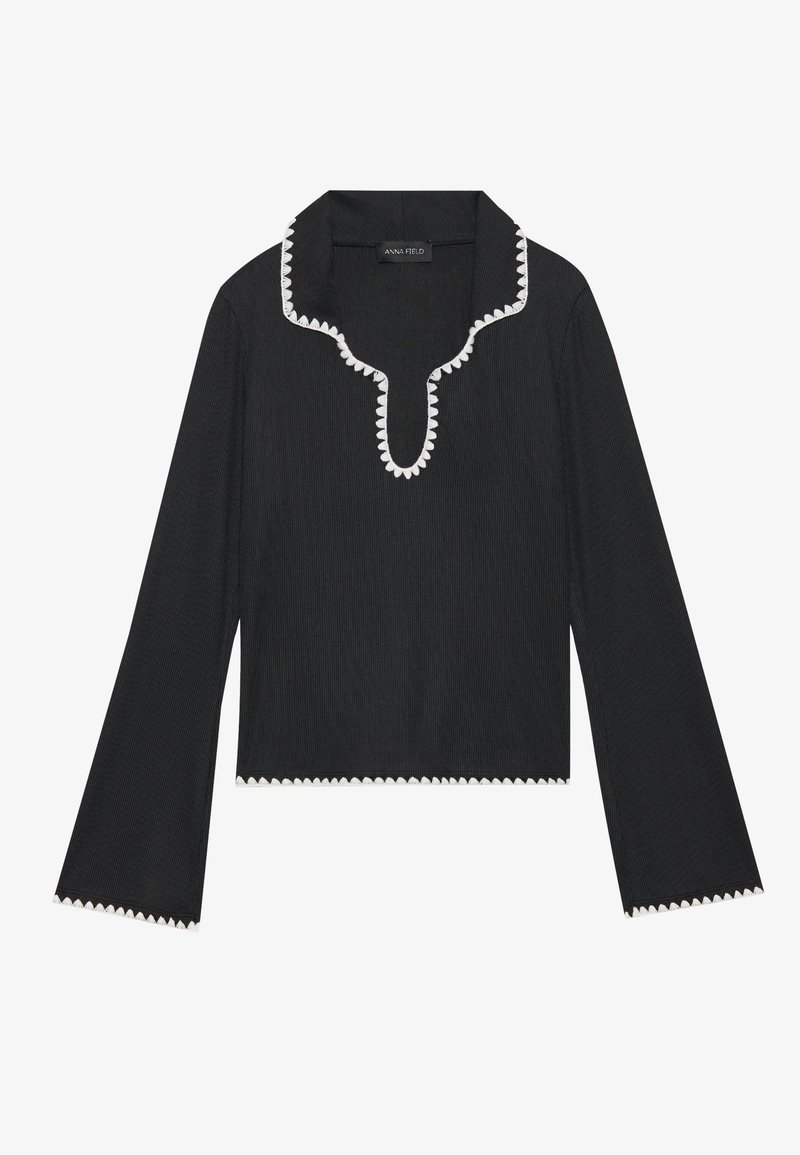 Anna Field Longsleeve zwart