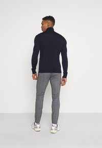Only & Sons ONSMARK TAP PANT CHECK - Calças - black