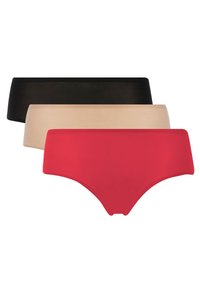 Chantelle 3 PACK - Panties - schwarz nude rot/mehrfarbig - Zalando.ch