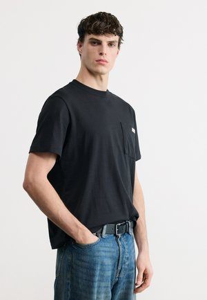 EASY COIN POCKET - T-shirt basique - black