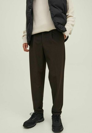 BILL CAPRI - Trousers - seal brown