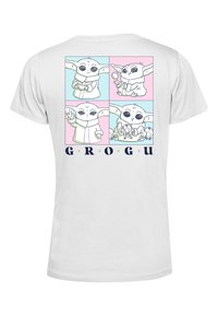 Star Wars STAR WARS: THE MANDALORIAN GROGU CUTE BOXUP - Camiseta estampada - white