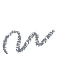 Linea grigia simile a gesso che forma un motivo ondulato su uno sfondo bianco, caratterizzata da un aspetto testurizzato e spessore variabile.