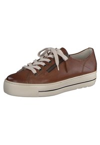 Paul Green Zapatillas - washed kid cognac