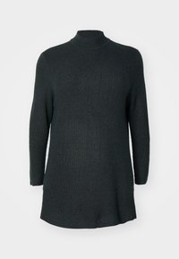 CARKATIA  LOOSE HIGHNECK - Strikkegenser - dark grey