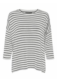 Vero Moda BRIANNA 3/4 BOO REP - Πουλόβερ - snow white