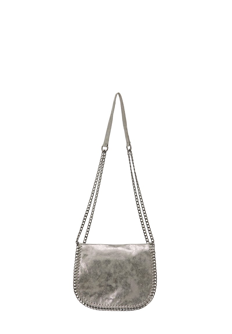 faina Skuldertasker - silver