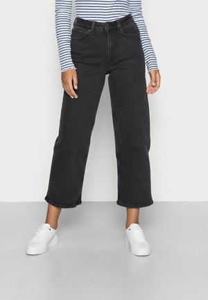 CULOTTE - Jeans baggy - dark stone black denim