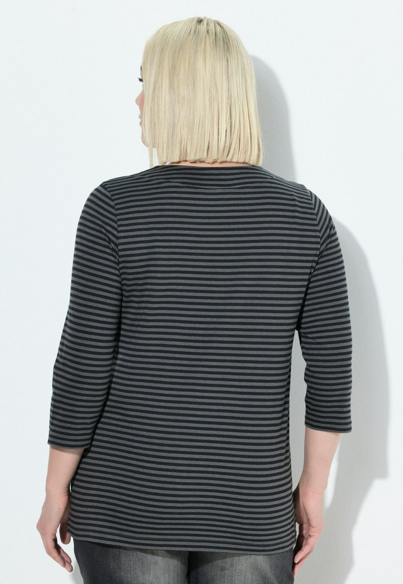 Maglia Righe Ulla Popken verde | T-shirt e top