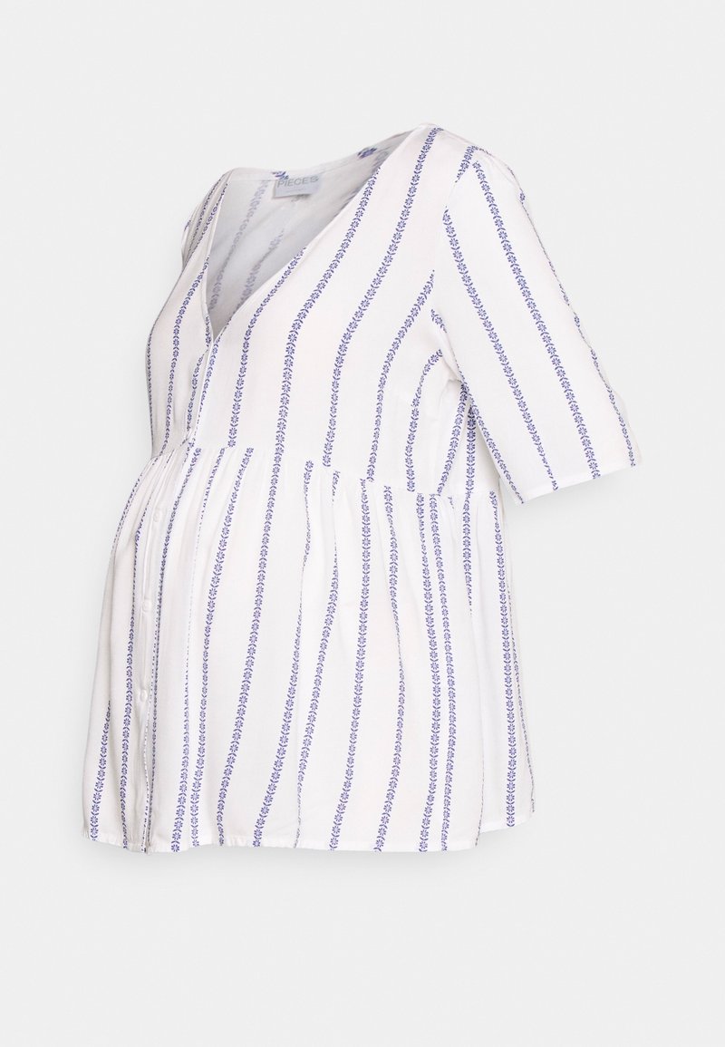 Pieces Maternity Camicetta - white