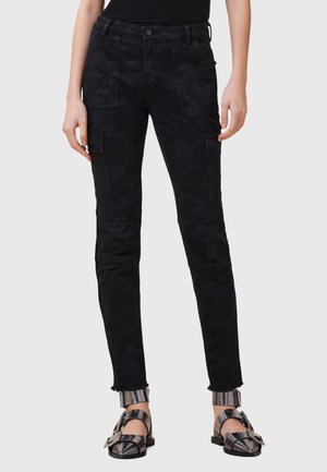 DURAN - Slim fit jeans - camo black