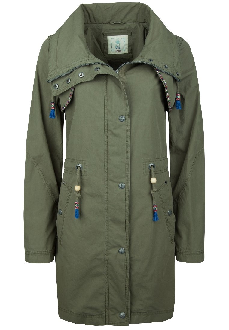 myMo Trenchcoat olijfgroen