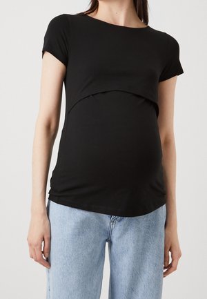 Print T-shirt - black