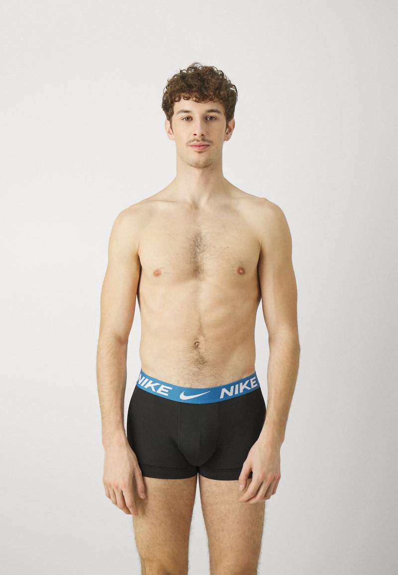 Nike Underwear - TRUNK 3 PACK - Culotte - black/blue/pear/anthracite, Ampliar