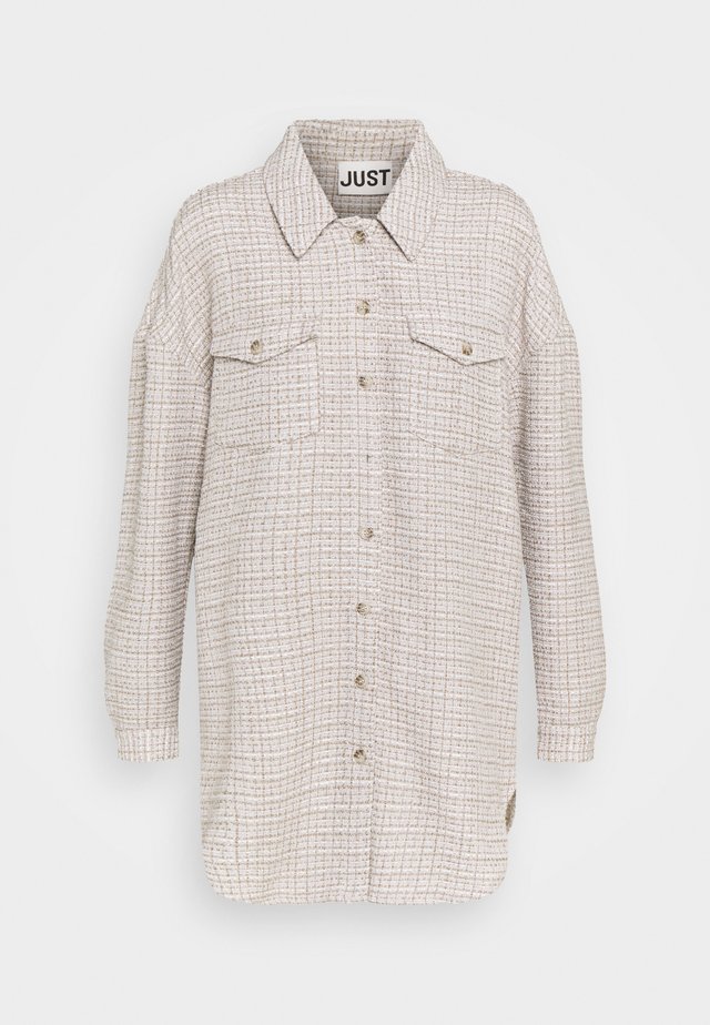 METZ - Overhemdblouse - ice grey/stone mix