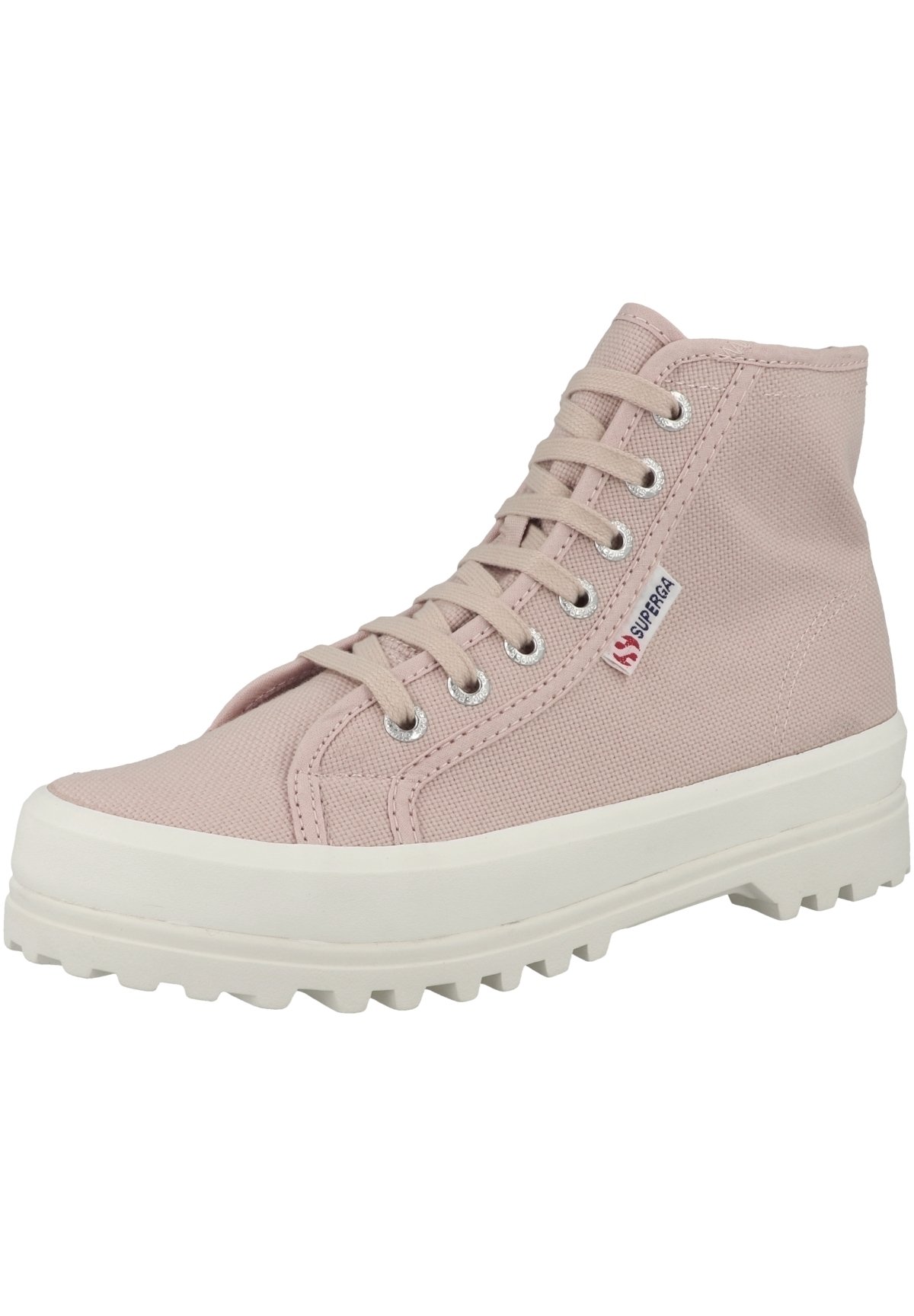 Superga ALPINA - Sneakers alte - pink skin ivory/rosa - Zalando.it