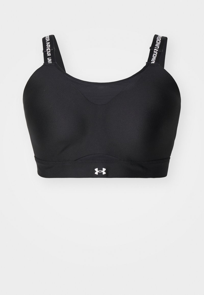 Under Armour - INFINITY HIGH 2.0 BRA - Sport-BH mit starker Stützkraft - black/white, Vergrößern