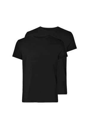2ER PACK - Unterhemd/-shirt - schwarz