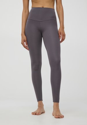 Terranova MODELLANTE A VITA ALTA - Leggings - piombo
