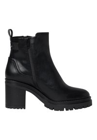 s.Oliver Bottines à plateau - black