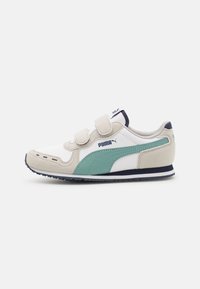 Puma - CABANA RACER 20 UNISEX - Trainers - white/mineral blue Thumbnail Image 1