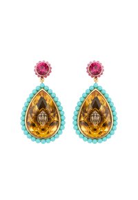 Kurt Geiger London - REGENCY LG DROP  - Earrings - orange Thumbnail Image 1