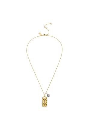 QUILTED C  - Collier - light pastel brown