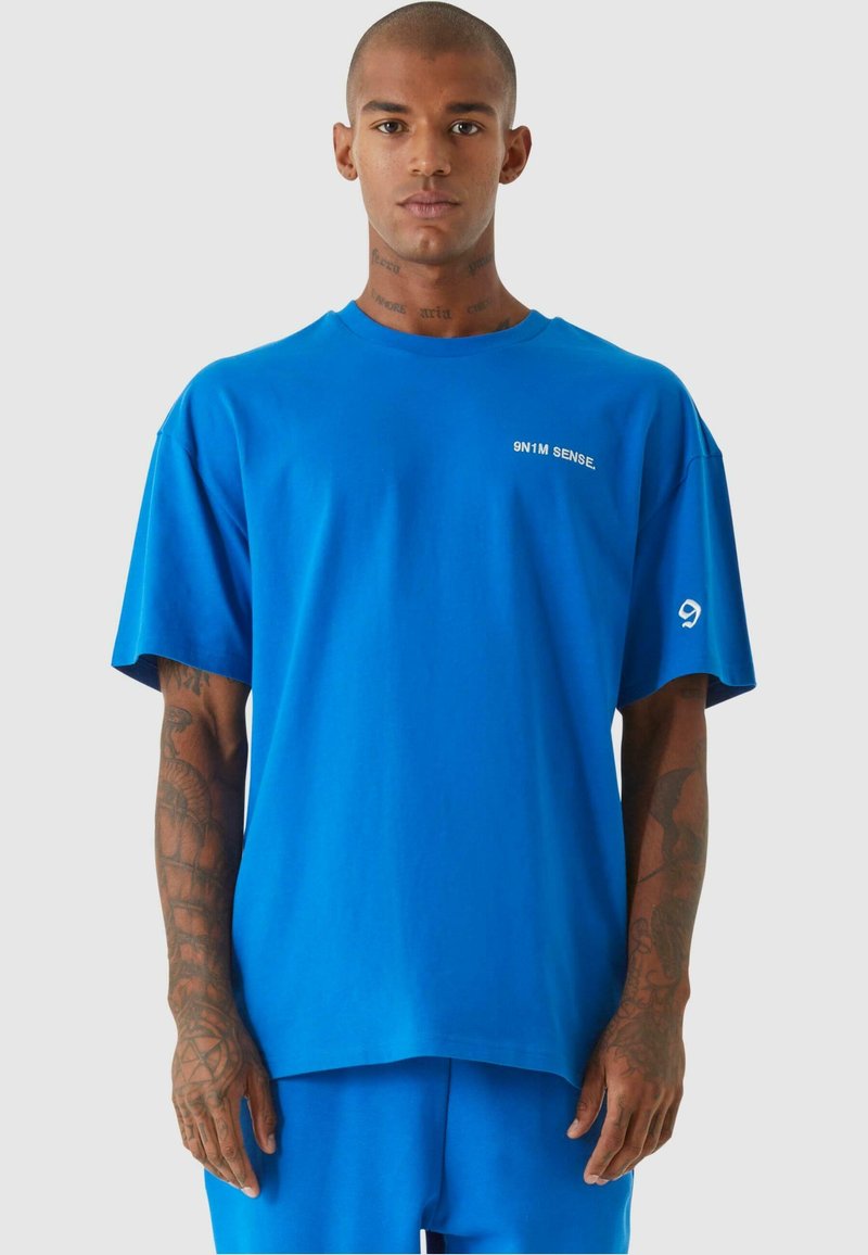 9N1M SENSE - ESSENTIAL  - Camiseta básica - cobaltblue, Ampliar