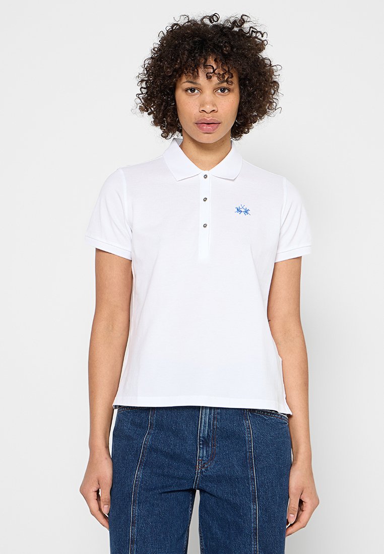 LA MARTINA Poloshirt wit LA MARTINA Poloshirt wit