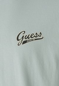 Guess Jeans SCRIPT - Lihtne T-särk - azure laguna