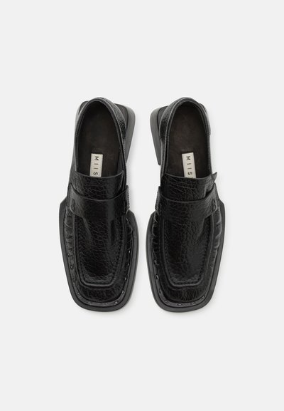 MIISTA AIRI LOAFERS - Belebújós cipők - black