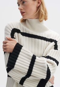 OPUS PORY STRIPE - Trui - milk