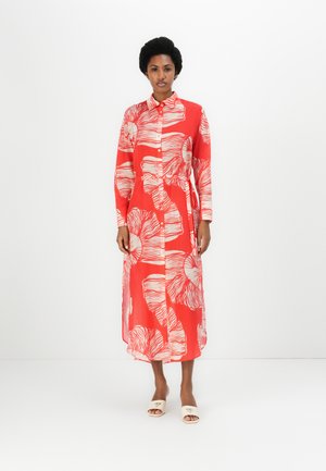DENIS DRESS - Maxi-jurk - warm white/tropical