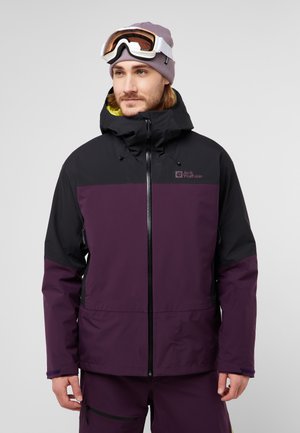 TOUR 3L - Veste de snowboard - midnight plum