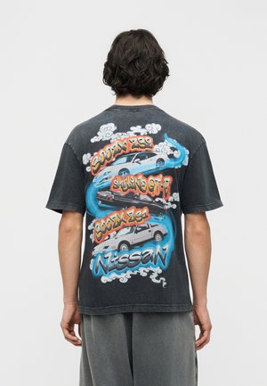 AUTO NISSAN TEE - Μπλουζάκι με στάμπα - black