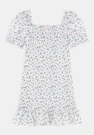 SMOCK DRESS - Freizeitkleid - white/multi-coloured