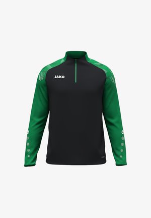JAKO, Sweater - schwarzgruen