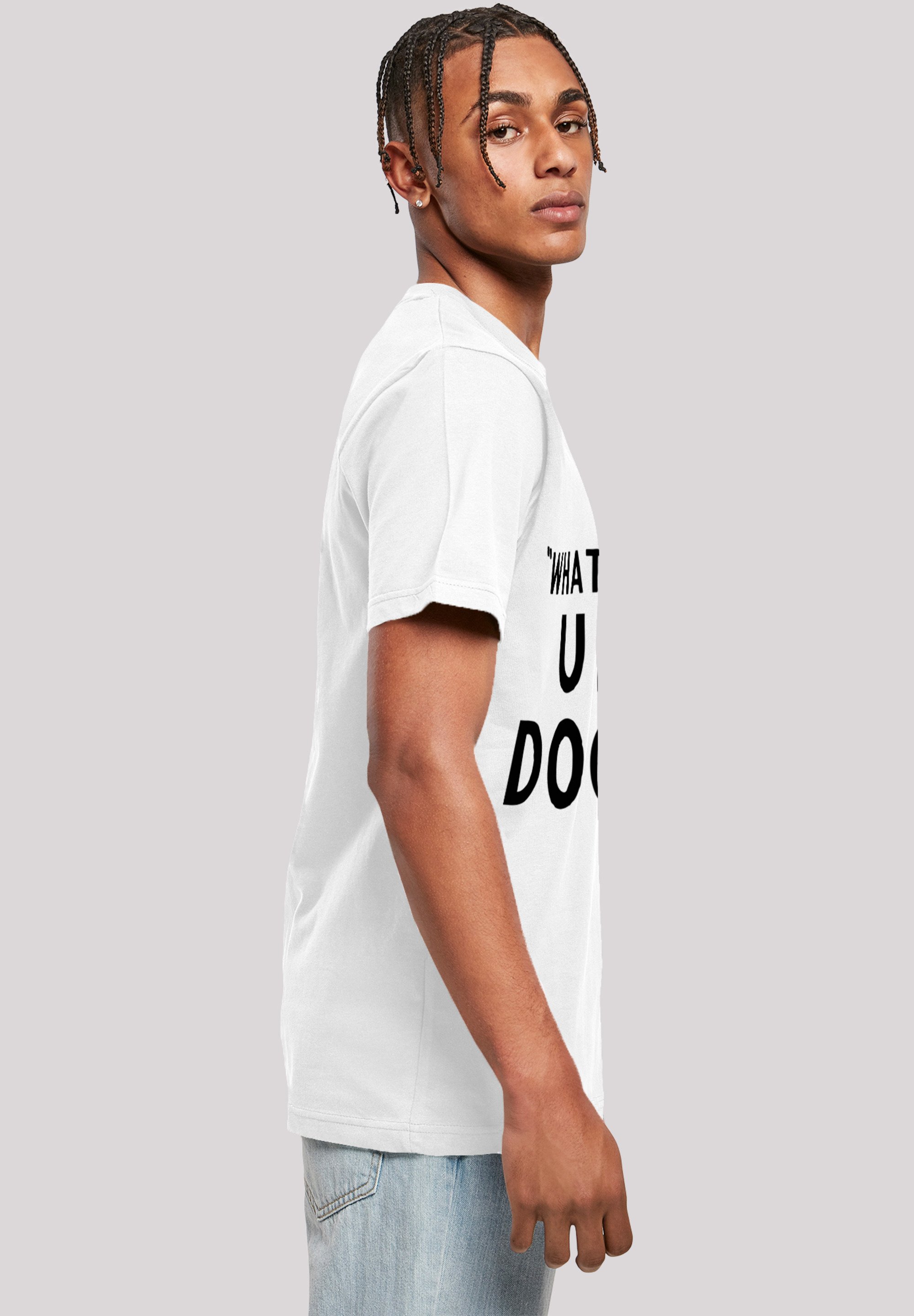 Tシャツ・カットソー NOT4NERD Thunder Blur Logo TShirts White TS085WH F4NT4STIC TOM AND JERRY TV SERIE NOPE NOT TODAY - T-shirt z
