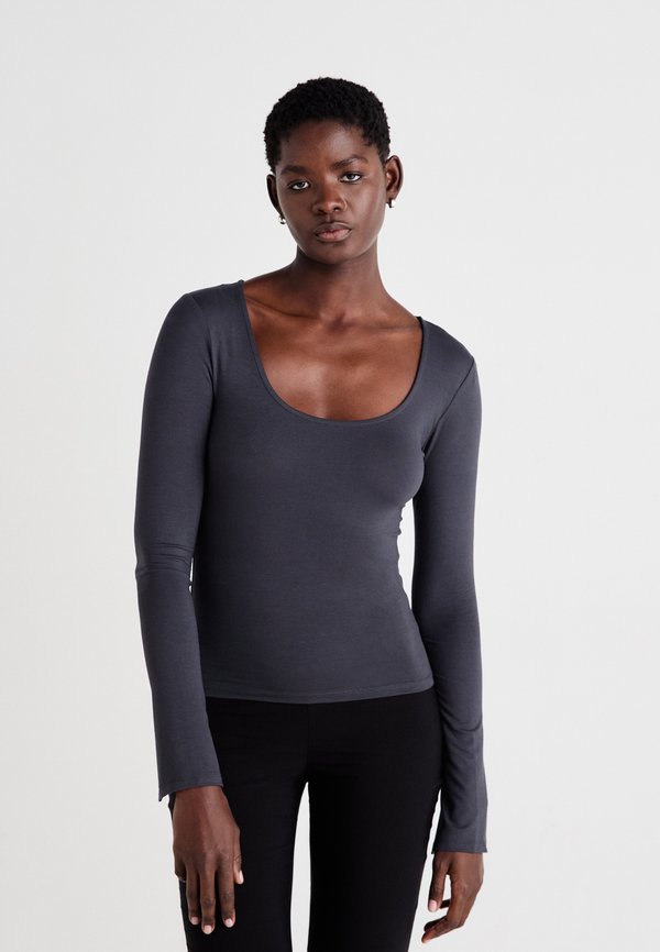 SOFT TOUCH  - Long sleeved top - stone