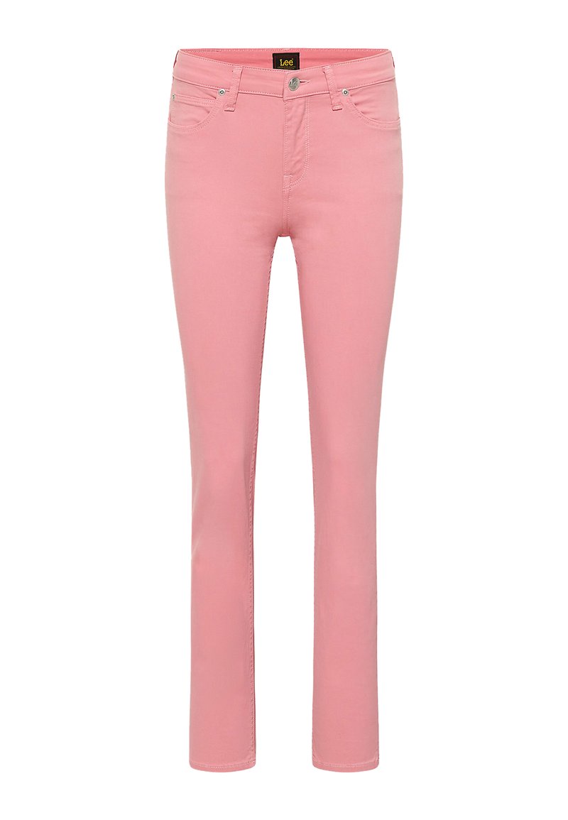 Lee Slim fit jeans donkerroze