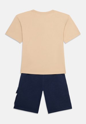 UNISEX SET - Shorts - irish cream/blue