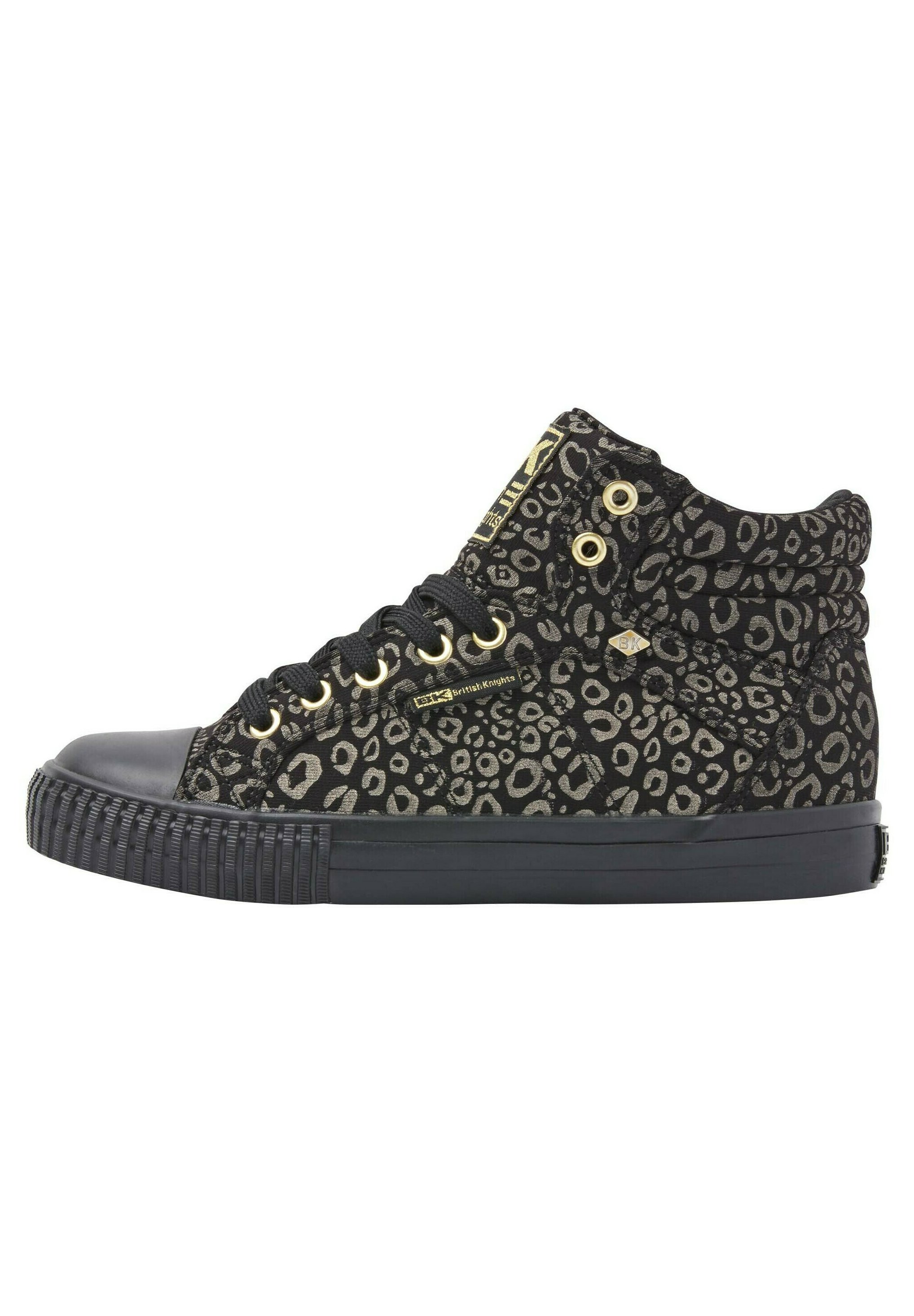 British Knights Sneakers alte - gold leopard black/dorato - Zalando.it