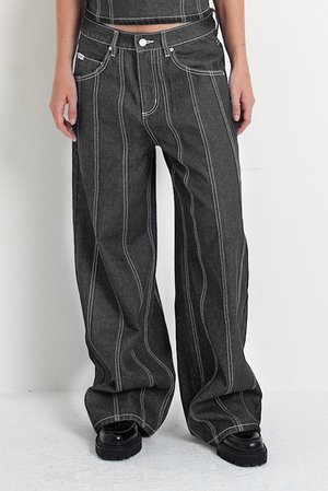 CYCLE - Loose-jeans - grey